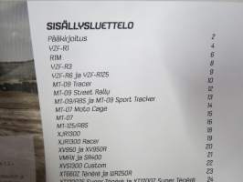 Yamaha mallivuosi 2015 kaksipyöräiset -myyntiesite