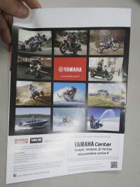 Yamaha mallivuosi 2015 kaksipyöräiset -myyntiesite