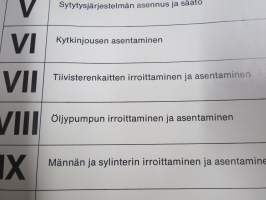 Husqvarna 140 S moottorisaha korjaamokäsikirja