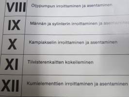 Husqvarna 140 S moottorisaha korjaamokäsikirja