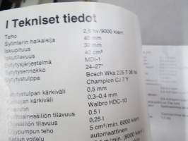 Husqvarna 140 S moottorisaha korjaamokäsikirja