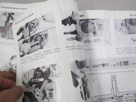 Raket 62 moottorisaha korjaamokäsikirja