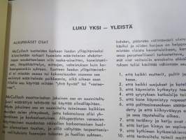 McCulloch MAC10 moottorisaha koulutus- ja korjaamokäsikirja