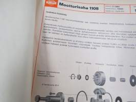 Stihl 1108 moottorisaha huoltokirja