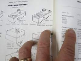Briggs &amp; Stratton 4-tahtimoottorit 2-18 hv Hintaluettelo 1982 + kuvastoja ym.