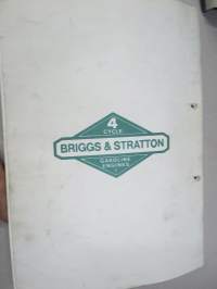 Briggs &amp; Stratton 4-tahtimoottorit 2-18 hv Hintaluettelo 1982 + kuvastoja ym.