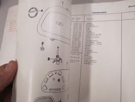 MZ TS125 Varaosaluettelo 30.6.1975
