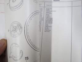 MZ TS125 Varaosaluettelo 30.6.1975