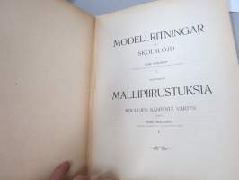 Mallipiirustuksia I koulujen käsitöitä varten 1901 Modellritningar I för skolslöjd