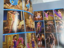 Baci Lingerie -naisten alusasujen luksusvalmistajan massiivinen 480-sivuinen kuvasto + erillinen &quot;overview&quot; katalogi, molemmat täydelliset levyineen