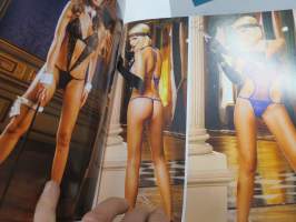 Baci Lingerie -naisten alusasujen luksusvalmistajan massiivinen 480-sivuinen kuvasto + erillinen &quot;overview&quot; katalogi, molemmat täydelliset levyineen