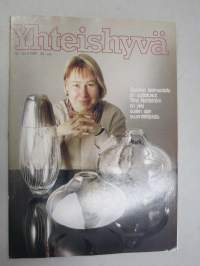 Yhteishyvä 1989 nr 12, 29.11.1989, Suomen lasimuotoilu on uudistunut Tiina NMordström - Markku Salo - Taru Syrjänen, SOK / S-ryhmä monipuolinen asiakaslehti