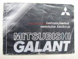 Mitsubishi Galant -käyttöohjekirja