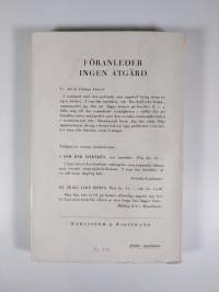 Föranleder ingen åtgärd