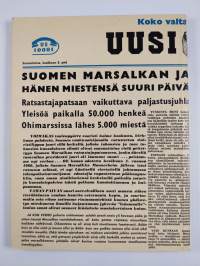Värikkyyttä Helsingin keskustassa - Uudessa Suomessa julkaistuja väripiirroksia