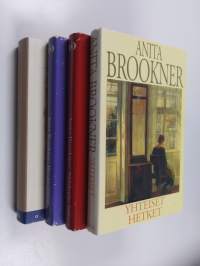 Anita Brookner-paketti : Päivät Pariisissa ; Hyvää seuraa ; Yhteiset hetket ; Säädytön liitto (4 kirjaa)