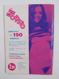 El Zorro nro 195 5/1975 : Lennä ja laukaise