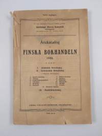 Vuosiluettelo Suomen kirjakauppaan 1906 = Årskatalog för Finska bokhandeln 1906