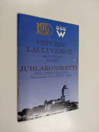 Viipurin lauluveikot 100 vuotta 1897-1997 : Juhlakonsertti Finlandia-talossa Sunnuntaina 13.4.1997 klo 16.00