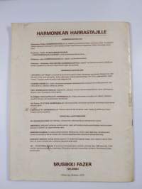 Lapikasta lattiaan 2 - suosikkisävelmiä harmonikalle
