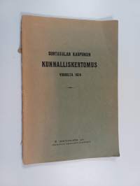 Sortavalan kaupungin kunnalliskertomus vuodelta 1924