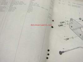 Archimedes Penta 40 (B juni 1970) Reservdelslista Spare parts list -varaosaluettelo