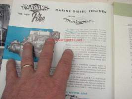 Parsons Pike with Marinomatic Marine Diesel Engines -myyntiesite