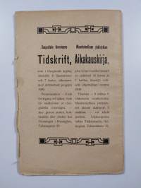 Geografiska föreningens tidskrift 3/1909  = Maantieteellisen yhdistyksen aikakauskirja 3/1909