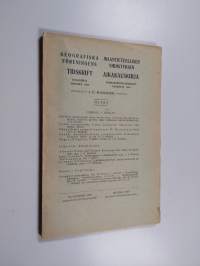 Geografiska föreningens tidskrift 4&amp;5/1909  = Maantieteellisen yhdistyksen aikakauskirja 4&amp;5/1909
