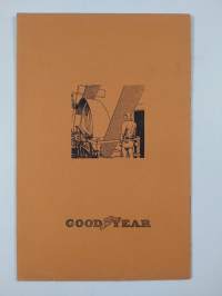 Good-Year voimansiirto- ja kuljetushihnat : Blue Streak, Klingtite, Glide, Style W.
