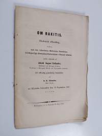 Om Rakitis : Akademisk afhandling