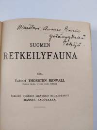 Suomen retkeilyfauna (tekijän omiste)