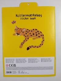 Klistermaerkebog Safari = Sticker book Safari