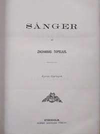 Sånger af Zacharias Topelius. I. Ljungblommor