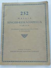 252 mallia Singer-reikäompelua varten
