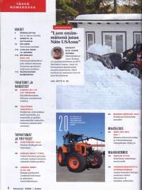 Koneviesti 6/2023. Metsäkoneviesti. Kokeilussa Husqvarna 555 , Jalaksen turvakengät.