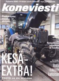 Koneviesti 8/2023. Kesäextra; Proto ja ZIL parivertailussa; Vesistökuljetus; Pienoismallit