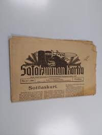Satakunnan karhu 6/1941 : Porin, Etelä-Satakunnan ja Pohjois-Satakunnan suojeluskuntapiirien lehti
