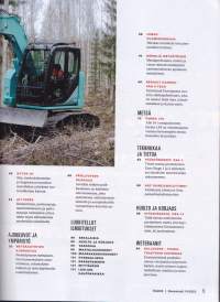 Koneviesti 14/2023. Metsävarustelu kaivukoneeseen; Hitachin ja Casen uutuudet; Traktorivertailu - Automaattiohjaukset