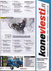 Koneviesti 15/2017. Teemana maasto- ja hyötyajoneuvot. Lumilingot. Vuoden 2018 kelkkamallisto.