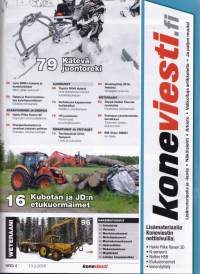 Koneviesti 4/2016. Äkeet, painepesurit. Teemana huolto ja korjaus.