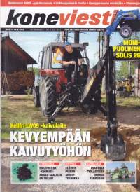 Koneviesti 11/2020. Mukana Bioenergia -osio 42 sivua. Pienkuormaimet (alle 3 tonnia)