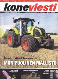 Koneviesti 11/2015. Mukana Bioenergia -liite (48 sivua). Teemana maanmuokkaus. Lepaa ja Nurmi 2015 -näyttelyt, kultivaattorit