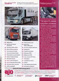 Ajolinja 1/2020. N7-Volvo. Alucar varustajana. Scania R650 Green Cobra.