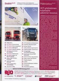 Ajolinja 4/2021. V8-Scaniat+ uusi loota. HCT-rekat. MAN TGS 8x4 sora. Kaasu-Volvon 540 000 km.
