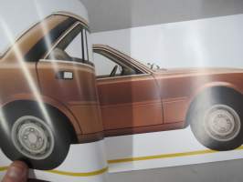 Peugeot 505 1980 -myyntiesite / sales brochure