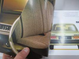 Peugeot 505 1980 -myyntiesite / sales brochure