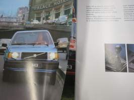 Volvo 343 1980 -myyntiesite / sales brochure