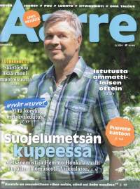 Aarre 5/2024. Lehti metsästä. Suojelumetsän kupeessa. Puuvene kuntoon. Säästöpuu lisää monimuotoisuutta. Mitä metsävakuutus korvaa? Istutusta ammattimaisesti.