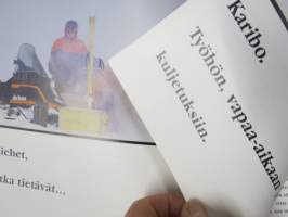 Aktiv moottorikelkka 1989 mallisto -myyntiesite